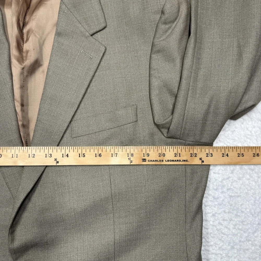 Vintage Polo Ralph Lauren Blazer Tan Sport‎ Dinner Jacket Men's Size 42L